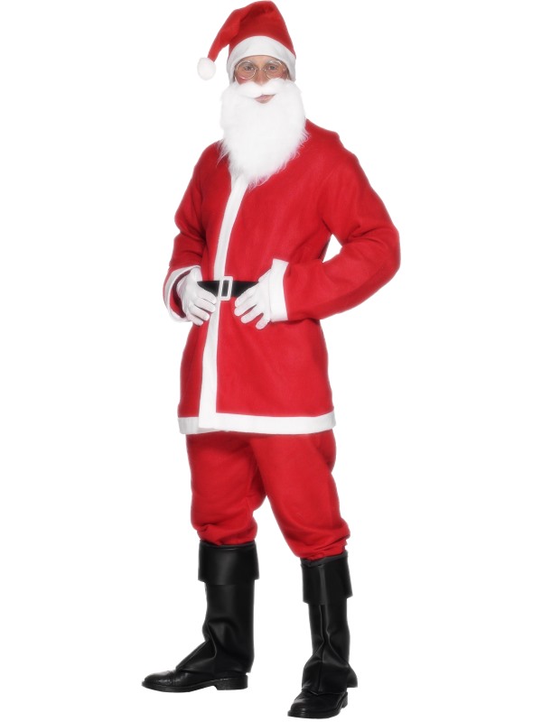 Santa Suit Costume -  Red - 20841L