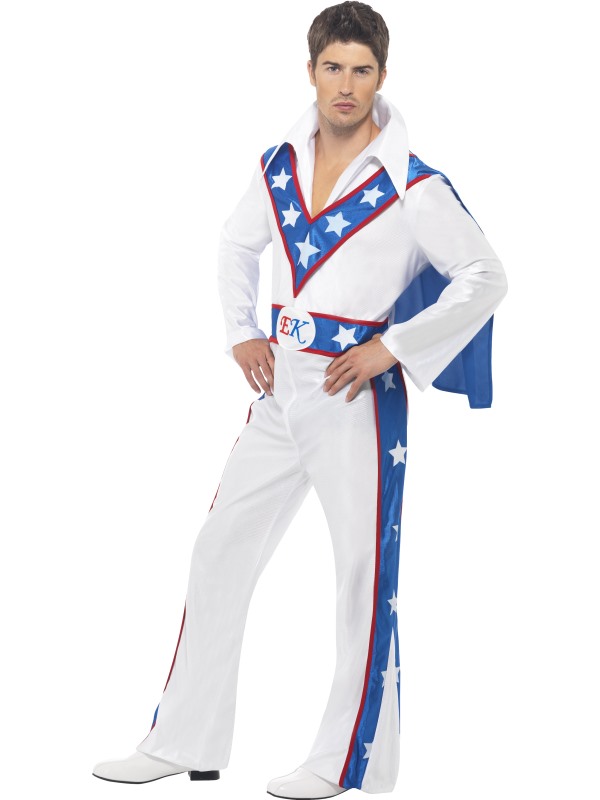 Evel Knievel Costume -  White - 21126M