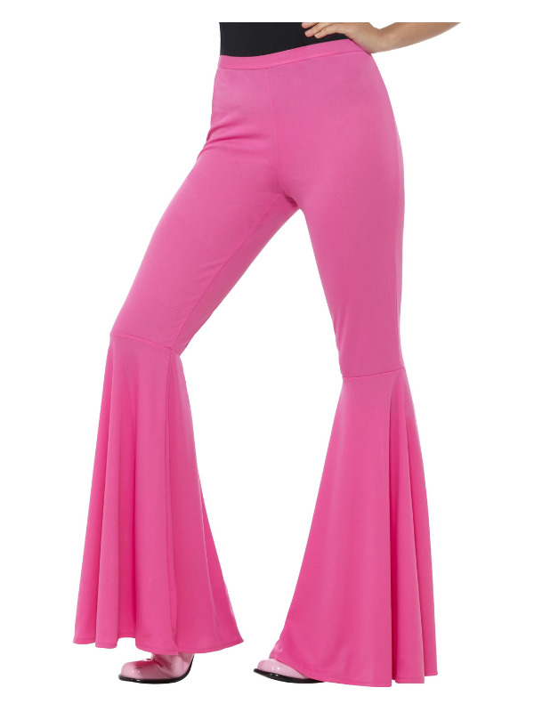 Flared Trousers -  Ladies -  Pink - 21464SM