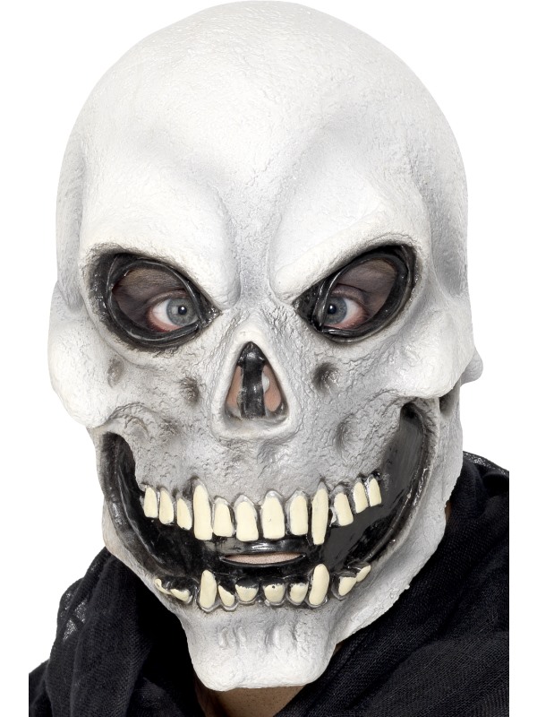 Skull Overhead Mask -  White - 22148