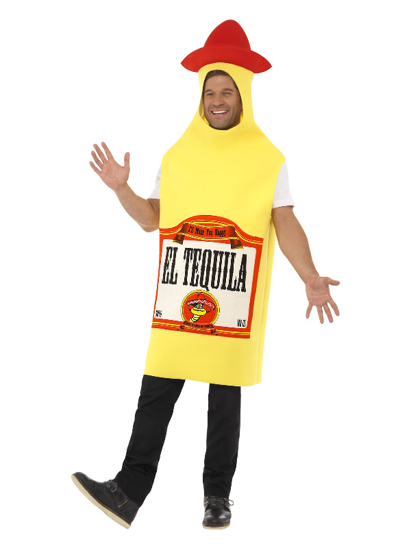 Tequila Bottle Costume -  Yellow - 22592