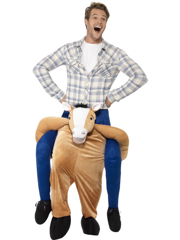 Piggyback Horse Costume -  Brown - 24662