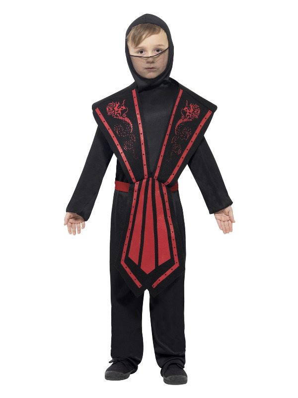 Ninja Costume -  Child -  Black - 25081L