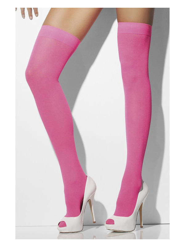 Opaque Hold-Ups -  Neon Pink - 28351