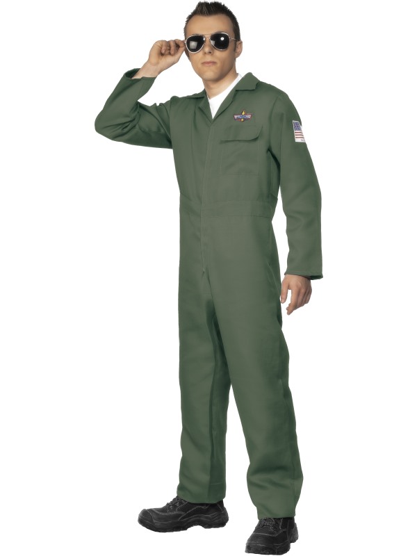 Aviator Costume -  Green - 28623L