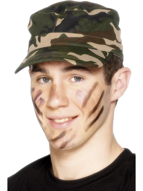 Army Cap -  Camouflage - 29136