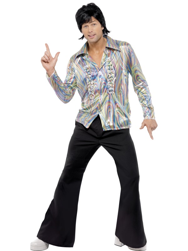 70s Retro Costume -  Black - 33841XL
