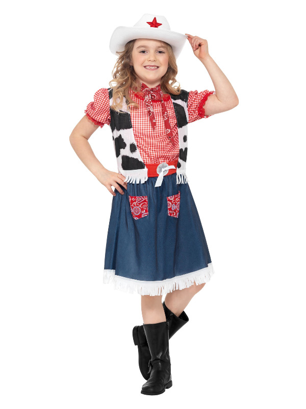 Cowgirl Sweetie Costume -  Blue - 36328L
