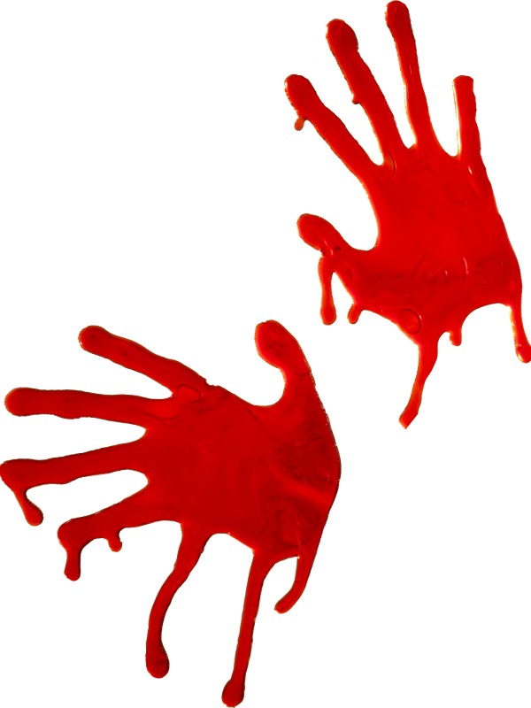 Horrible Blooded Hands -  Red - 36847