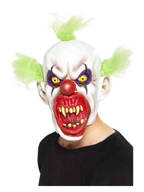 Sinister Clown Mask -  White - 37203