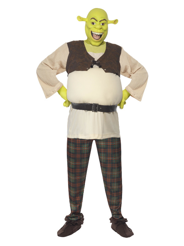 Shrek Costume -  Green - 38357L