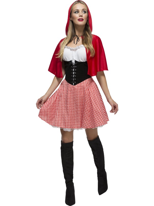 Fever Red Riding Hood Costume -  Red - 38490L