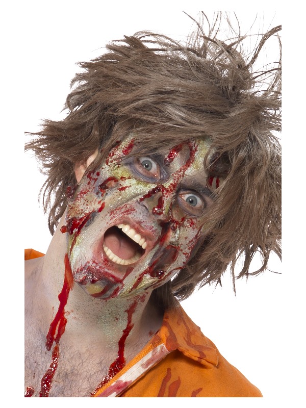 Smiffys Make-Up FX -  Complete Zombie Kit -  Facepaint - 39094