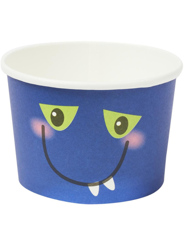 Monster Tableware -  Party Treat Tubs x8 - 39685
