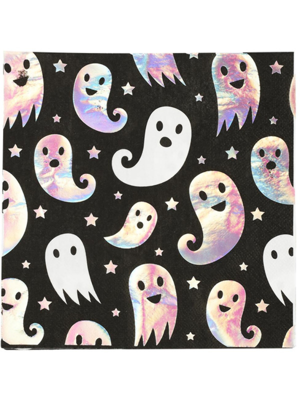 Ghost Tableware -  Party Napkins x8 - 39691