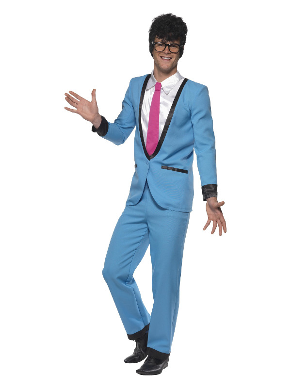 Teddy Boy Costume -  Blue - 39963L