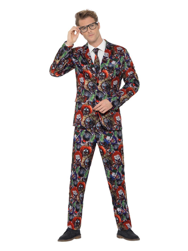 Evil Clown Suit -  Multi-Coloured - 40337M