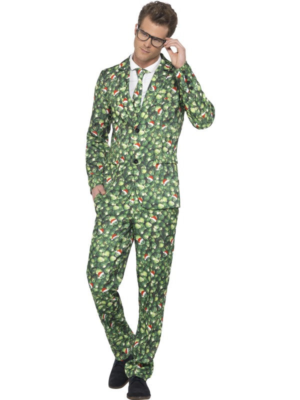 Brussel Sprout Suit -  Green - 41010XL