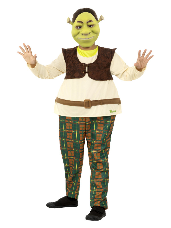 Shrek Kids Deluxe Costume -  Green - 41512S