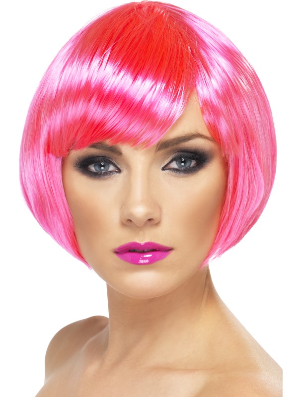 Babe Wig -  Neon Pink - 42051