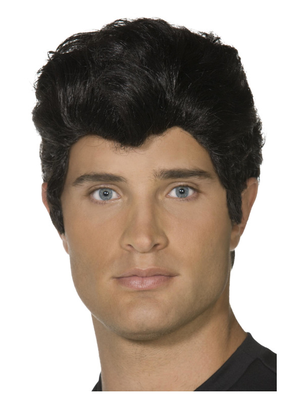 Grease Danny Wig -  Black - 42099