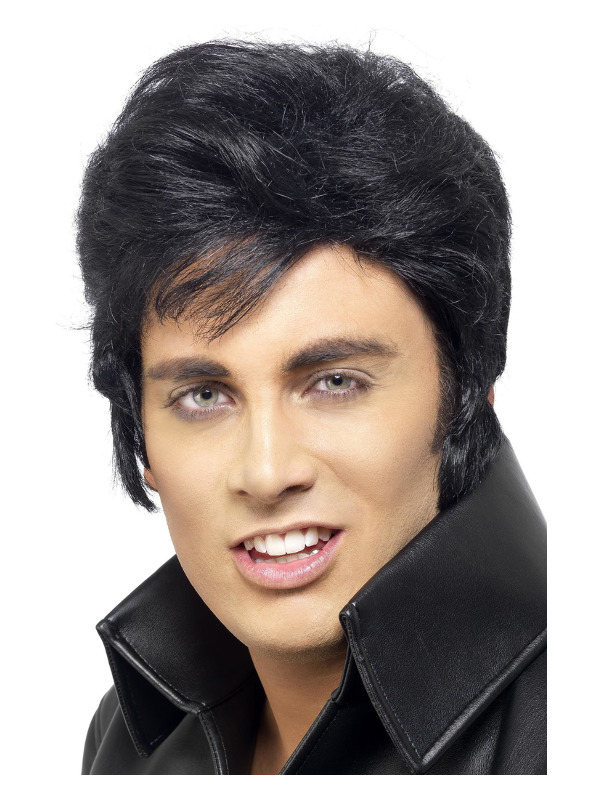 Elvis Wig -  Black - 42116