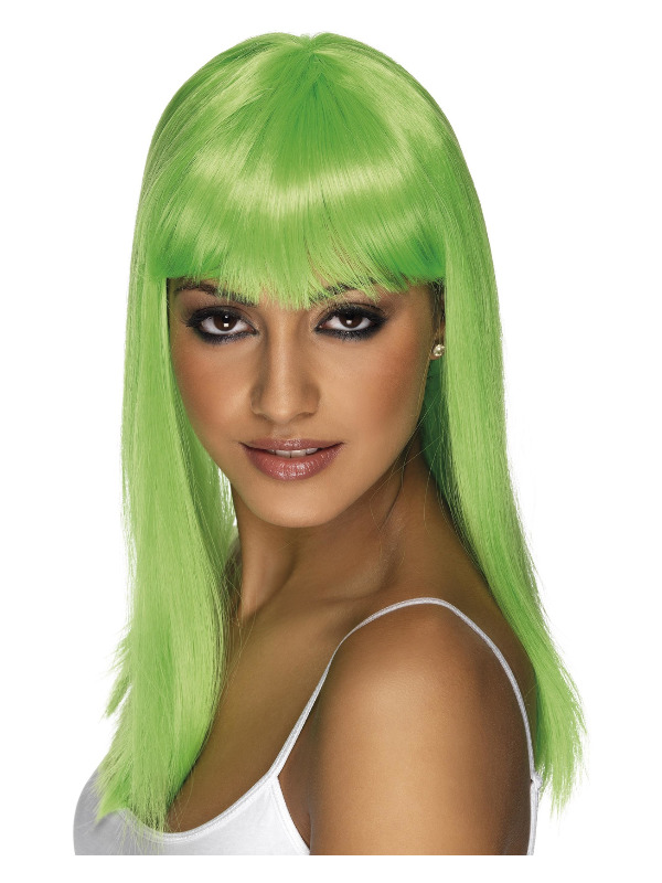 Glamourama Wig -  Neon Green - 42159