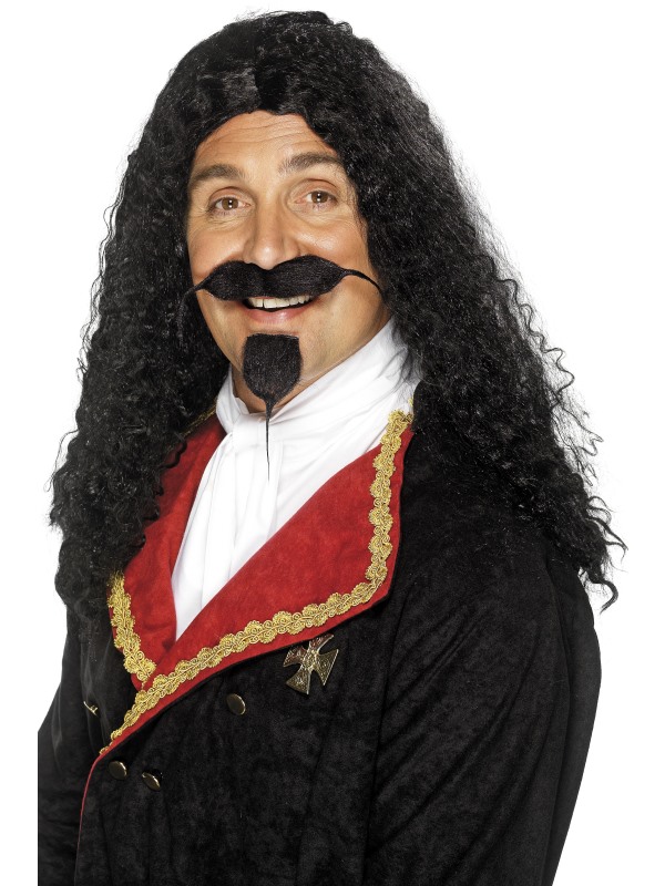 Musketeer Wig -  Black - 42212