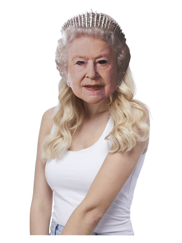 The Queen Printed Card Mask - 42321
