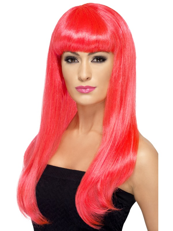 Babelicious Wig -  Neon Pink - 42421