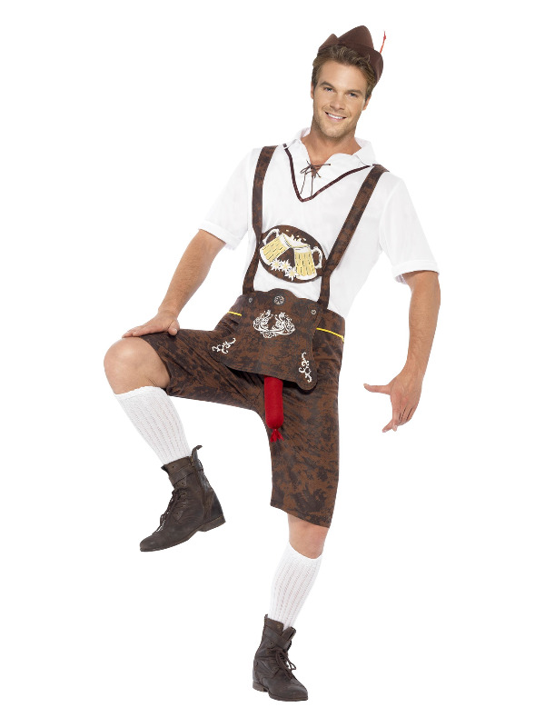 Brad Wurst Costume -  Brown - 43399M