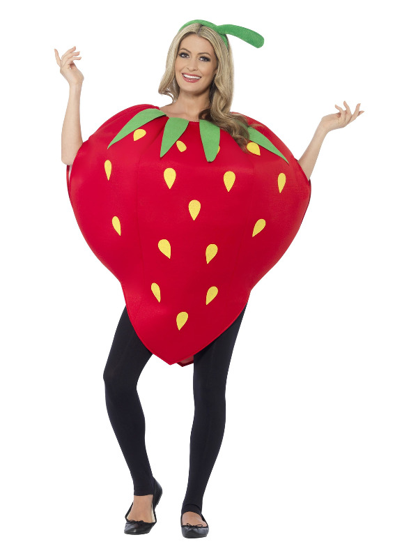 Strawberry Costume -  Red - 43406