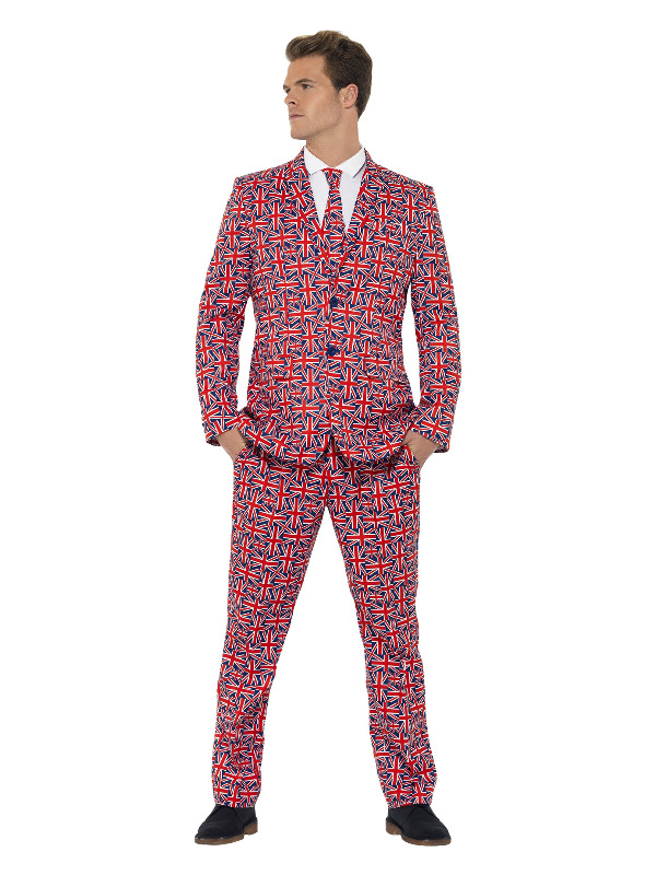 Union Jack Suit -  Red - 43520L
