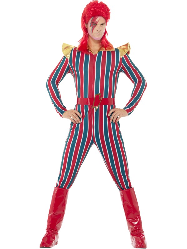 Space Superstar Costume -  Multi-Coloured - 43858L
