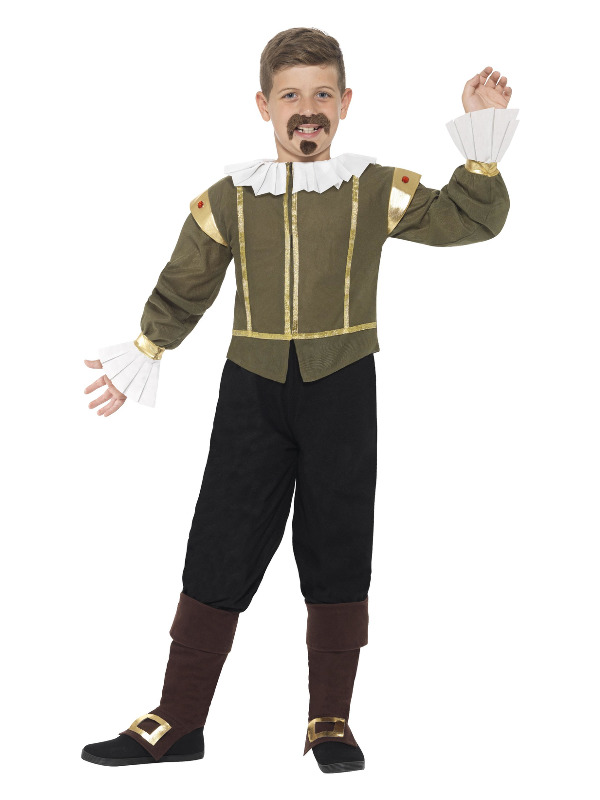 Shakespeare Costume -  Green - 44077M