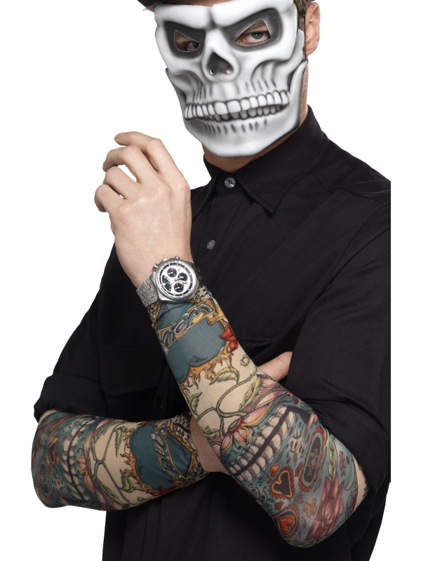 Day of the Dead Tattoo Sleeve -  Multi-Coloured - 44225