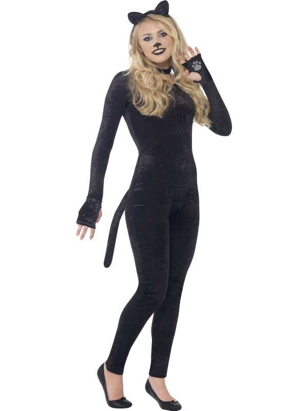 Cat Costume -  Black - 44320S