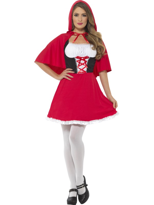 Red Riding Hood Costume -  Red - 44685S