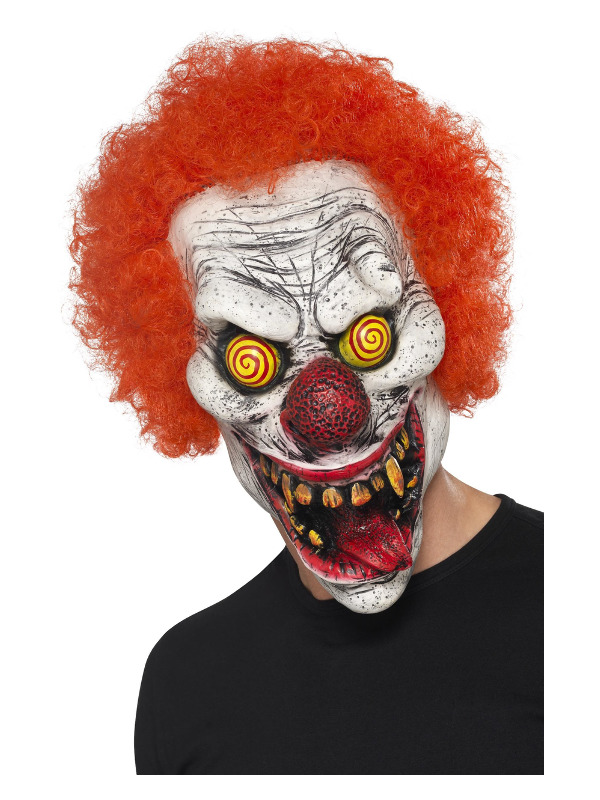 Twisted Clown Mask -  Red - 44745