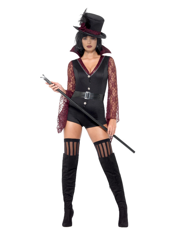 Fever Vampire Costume -  Black - 44771M