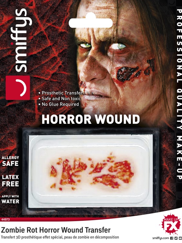 Smiffys Make-Up FX -  Horror Transfer -  Zombie Rot -  R - 44973
