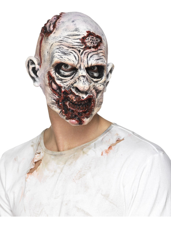 Zombie Mask -  Foam Latex -  Multi-Coloured - 45019