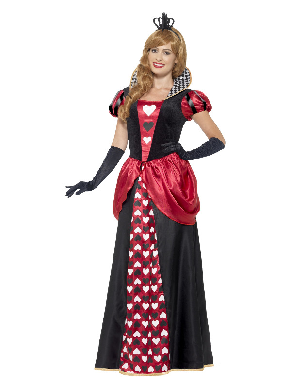 Royal Red Queen Costume -  Red - 45489L