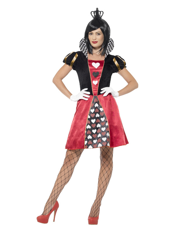 Carded Queen Costume -  Red - 45490XS
