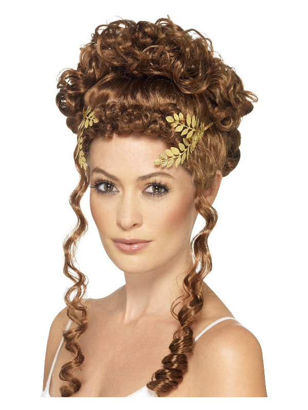 Laurel Leaf Headpiece -  Gold - 45542