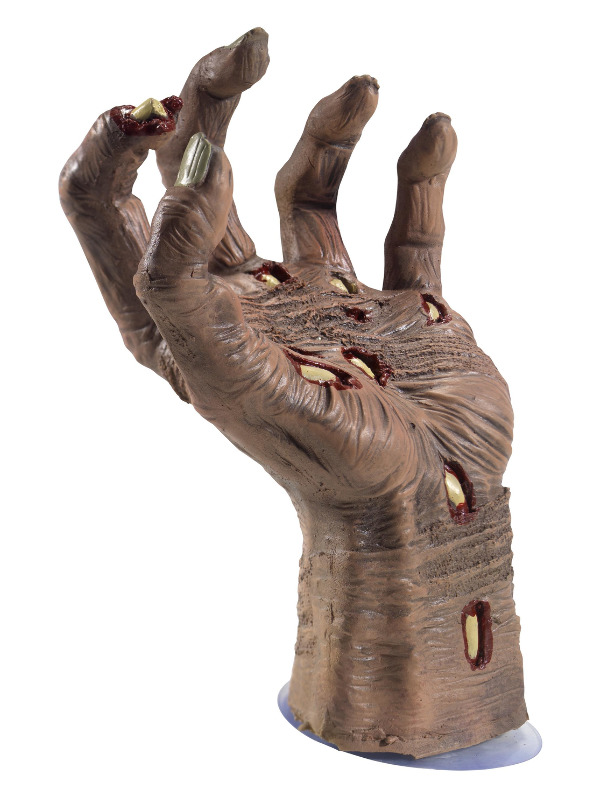Latex Rotting Zombie Hand Prop -  Natural - 46936
