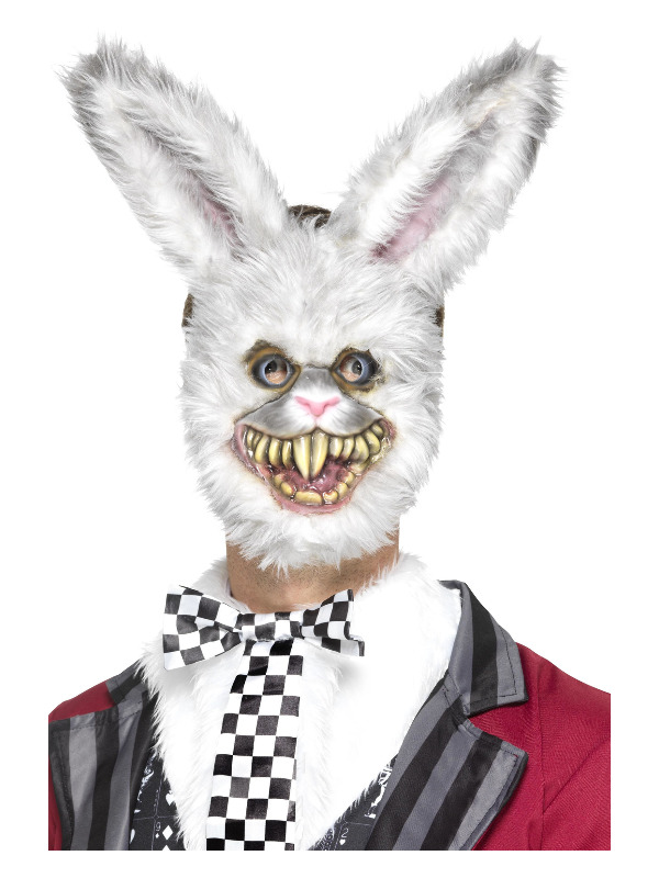 White Rabbit Mask -  White - 46995