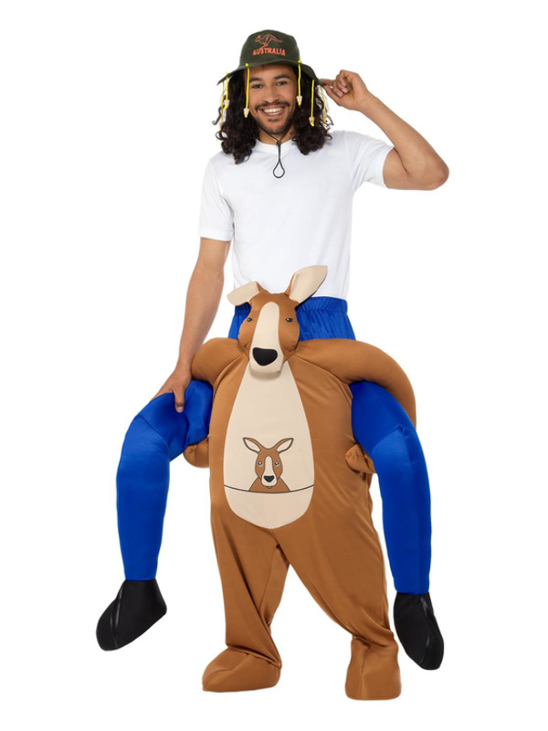 Piggyback Kangaroo Costume -  Brown - 47160