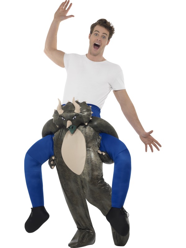 Piggyback Dinosaur Costume -  Green - 47165