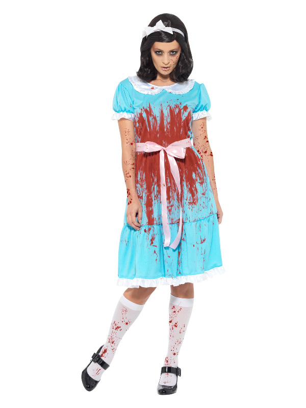Bloody Murderous Twin Costume -  Blue - 47574X1